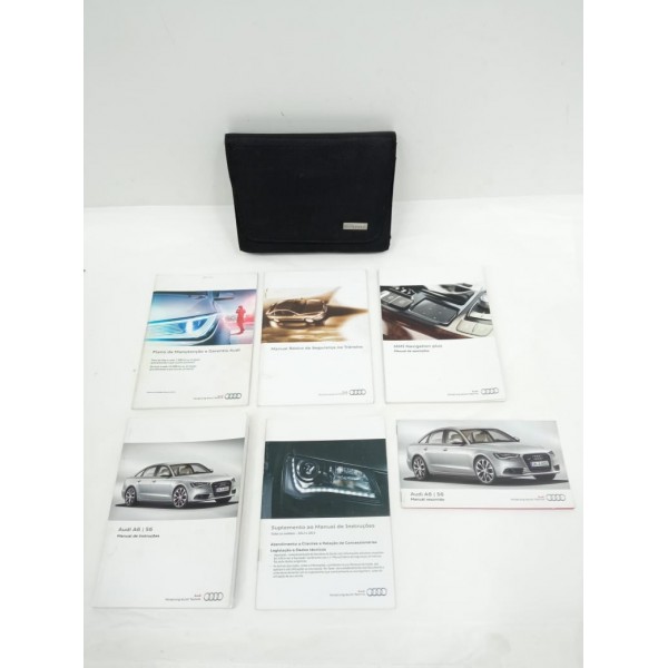 Jogo Manual  Proprietário Audi A6 2016