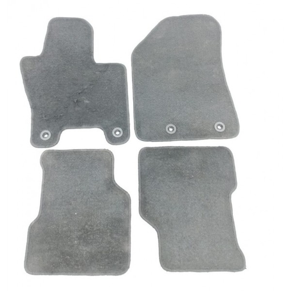 Jogo Tapete Carpete Jeep Compass Flex 2019 Preto