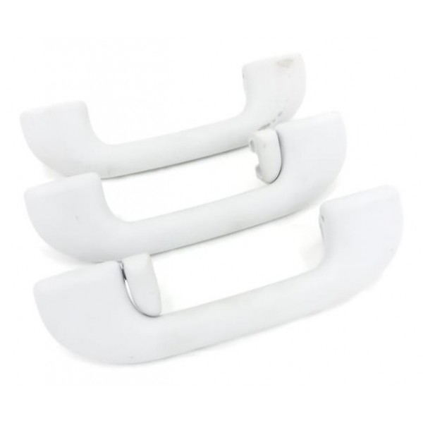 Jogo Alça Puxador Teto Jeep Renegade 2020 Branco