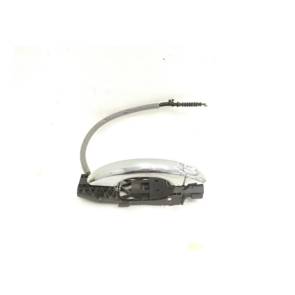 Maçaneta Externa Traseira Direita Vw Amarok 2011 Detalhe Prateado