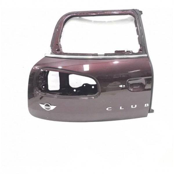 Tampa Traseira Lata Esquerda Mini Cooper S Clubman 2018 Bordô