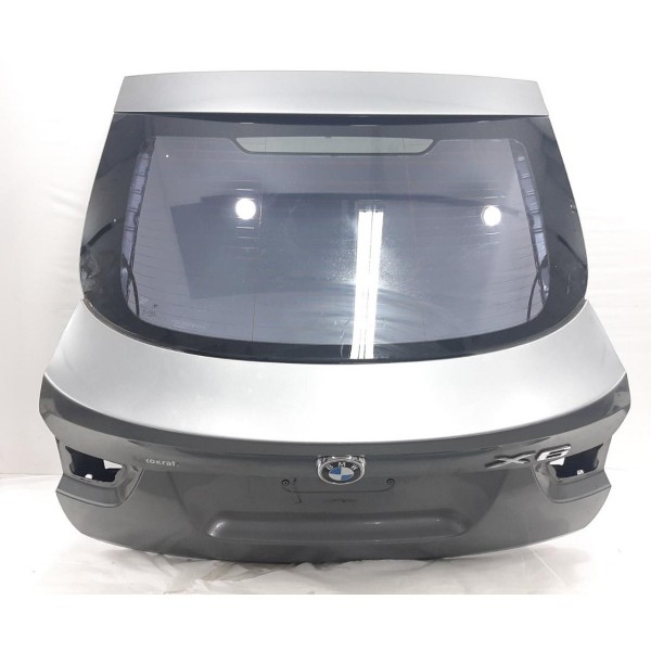 Tampa Traseira Lata Com Vigia Bmw X6 3.0 Bi Turbo 2013  Prateado