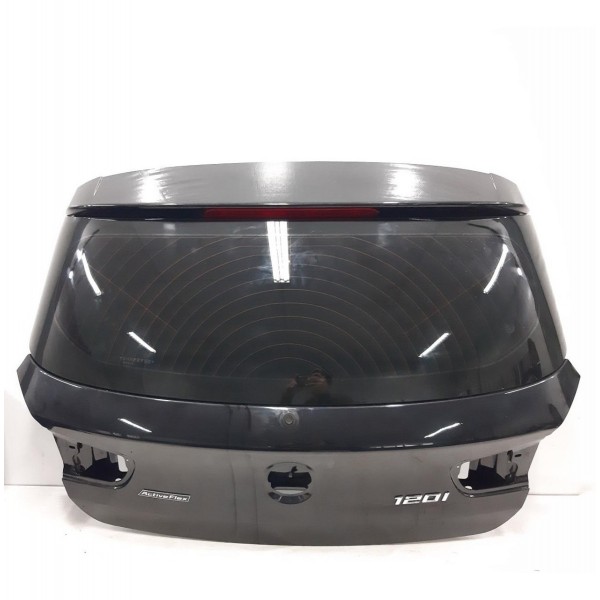 Tampa Traseira Lata Com Vigia Bmw 120i 2016 Sem Break Light Cinza