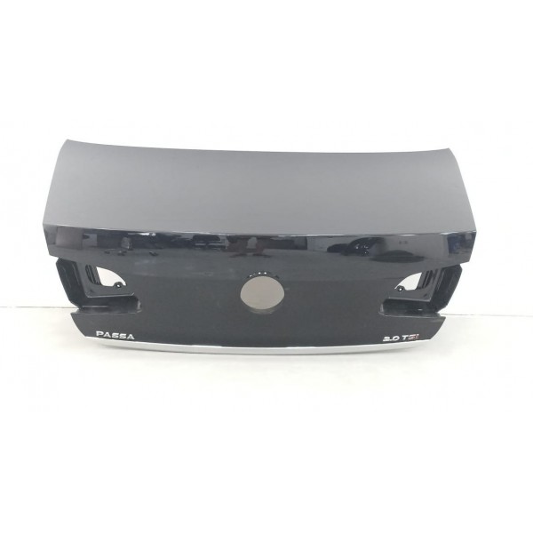 Tampa Traseira Lata Vw Passat 2012 Preto