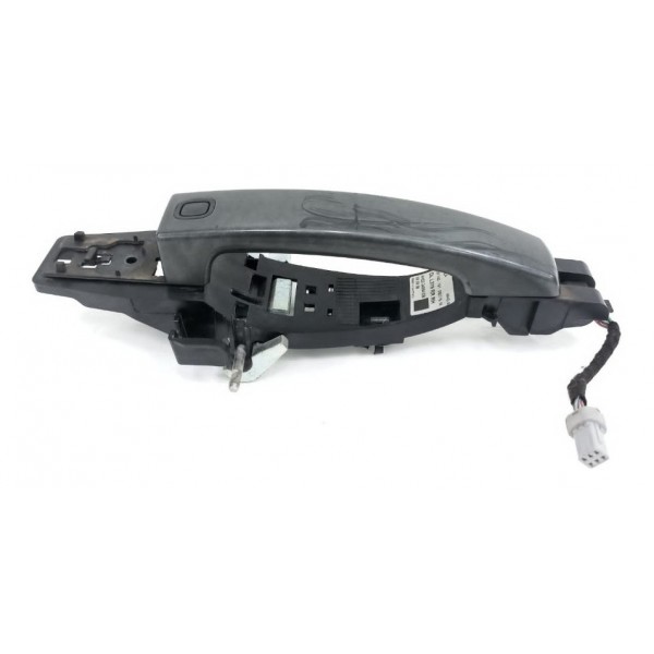 Maçaneta Porta Traseira Direita Discovery 2010  Detalhe Preto