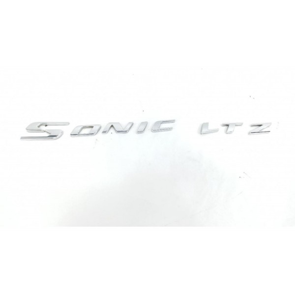 Emblema Sonic Ltz Tampa Traseira Gm Sonic 2012