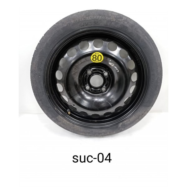 Estepe Pneu Hankook T115/70r16 Gm Sonic 2012 Preto