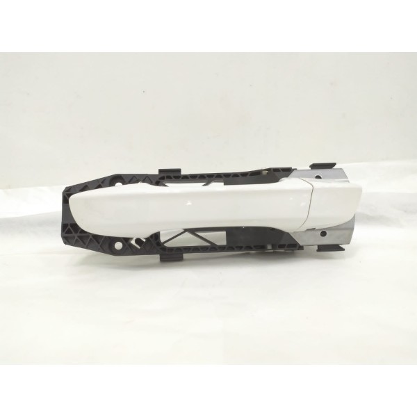 Maçaneta Externa Dianteira Esquerda Vw Nivus 2020 2021 Branco