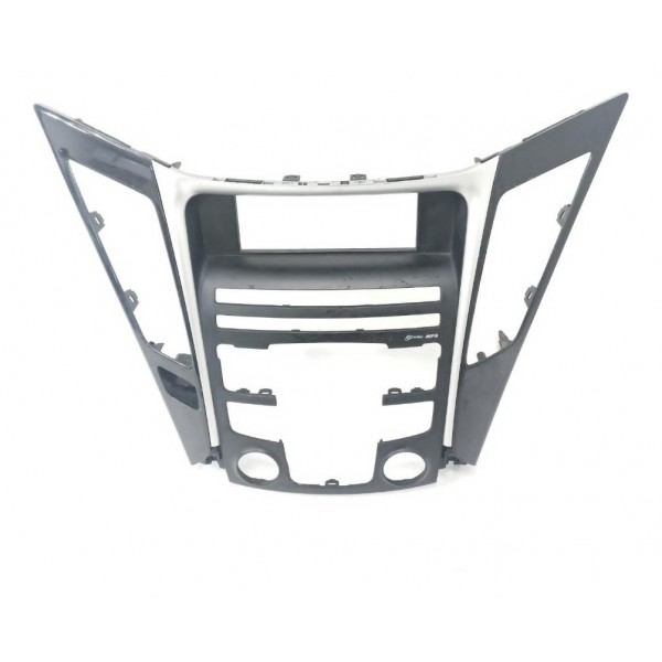 Moldura Central Painel Hyundai Sonata 2011 847403s250 Preto