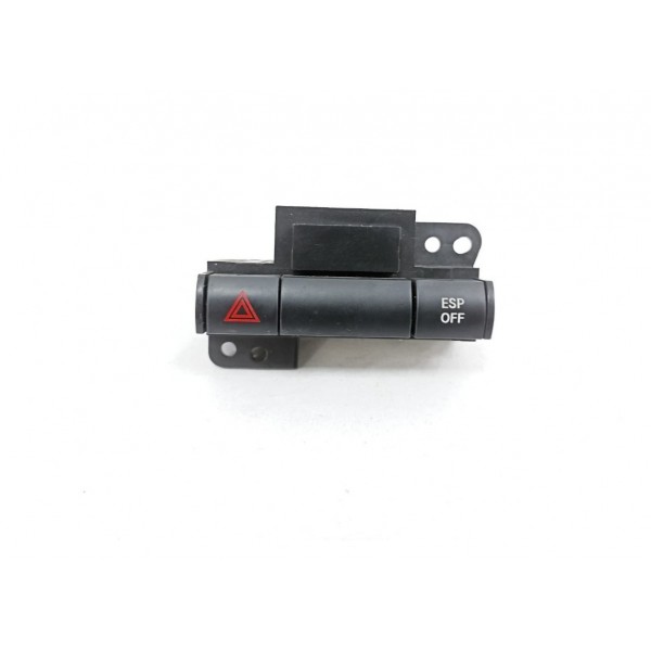 Botão Pisca Alerta/esp Off Chrysler Town Country 2008 Preto