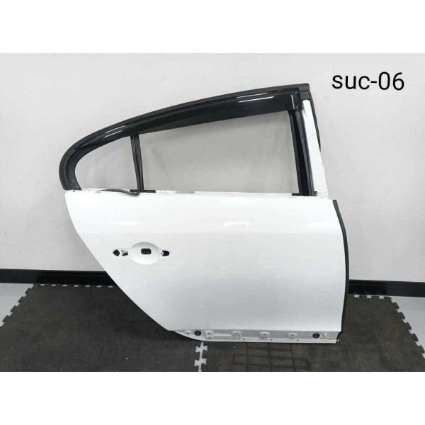 Porta Lata Traseira Direita Renault Fluence 2014 Traseira Direita Branco