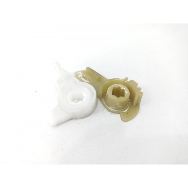 Par Engrenagem Atuador Ar Condicionado Renault Fluence 2014 Branco