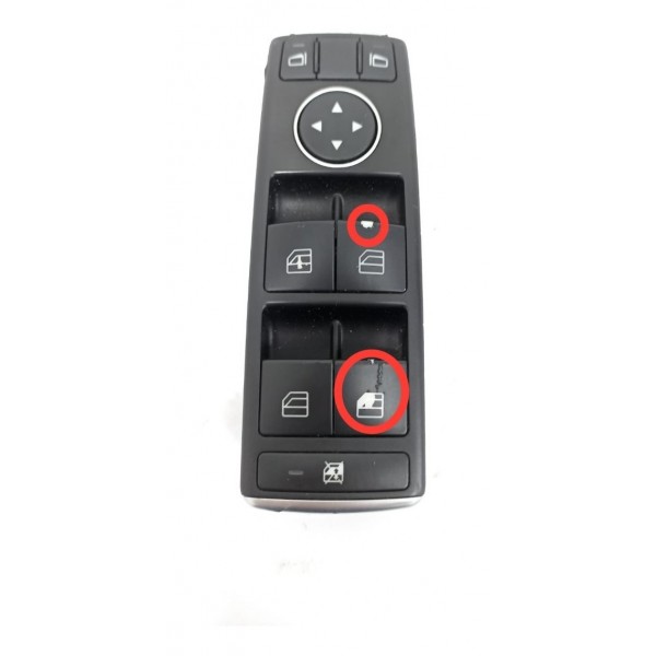 Botão Comando Vidro Dianteira Esquerda Mercedes Gla200 2016