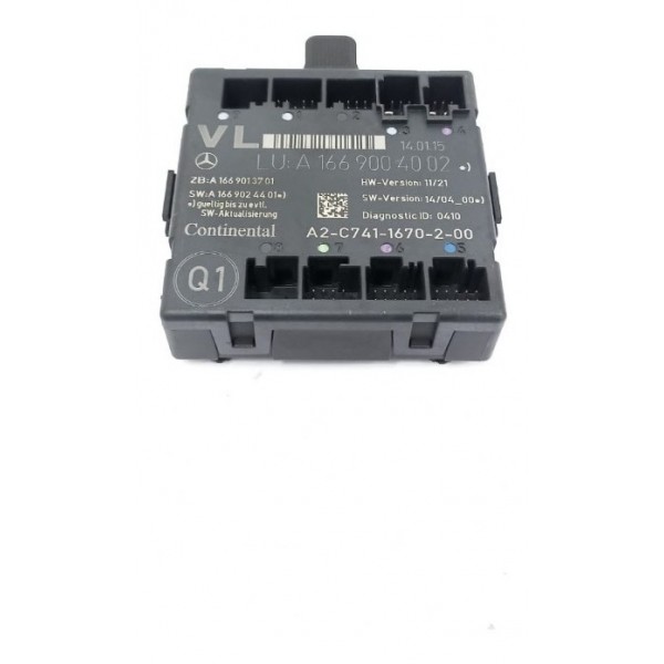 Módulo Porta Dianteira Esquerda Mercedes Gla200 2016