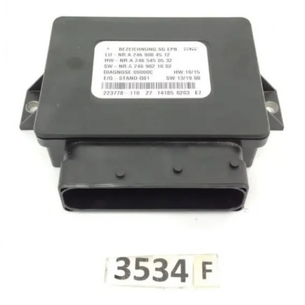 Módulo Freio De Mão Mercedes Benz A200 2014 2015