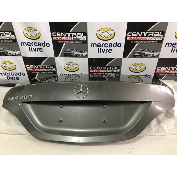 Tampa Traseira Lata Mercedes Benz Cla 200 2018 Cinza-escuro