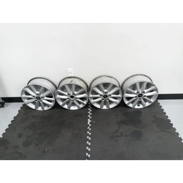 Jogo Roda Aro 16 Kia Cerato 2017 Prateado