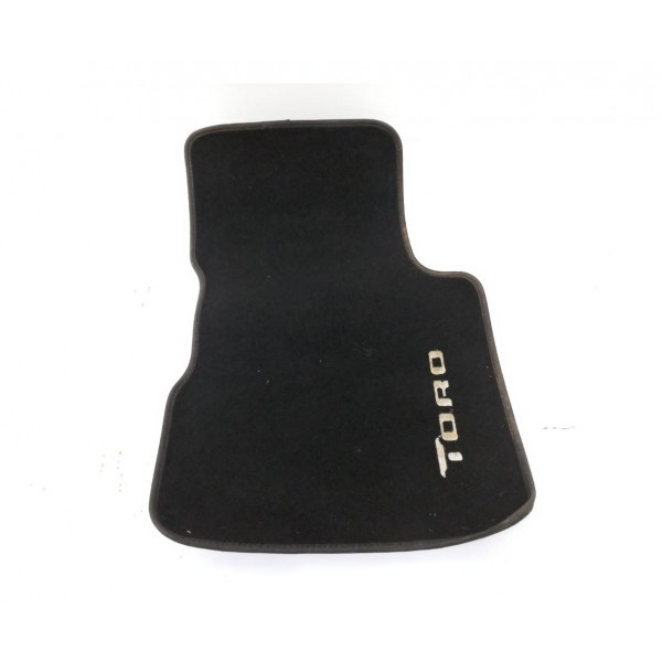 Tapete Traseiro Esquerdo Fiat Toro 2016 Preto