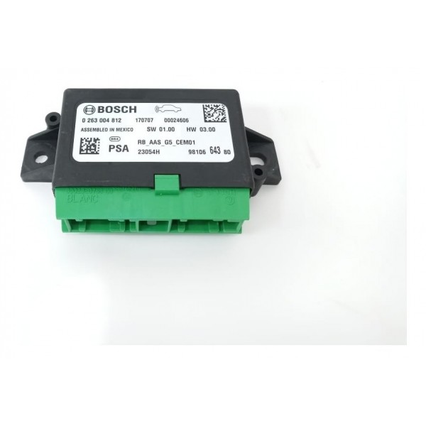 Módulo Sensor Estacionamento Citroen Aircross 1.6 2018 Preto