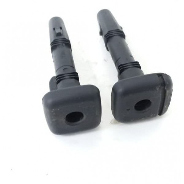 Par Trava Encosto Cabeça Dianteiro Esquerdo Hb20 2018 Preto