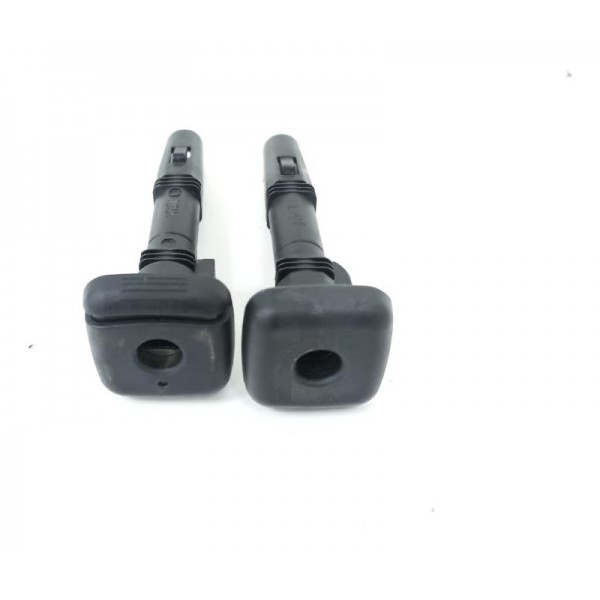 Par Trava Encosto Cabeça  Traseiro Esquerdo Hb20 2018 Preto