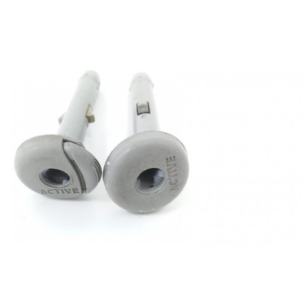 Par Trava Encosto Cabeça Dianteiro Esquerdo Vera Cruz 2008 Cinza