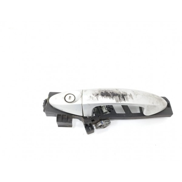 Maçaneta Externa Dianteira Esquerda Ford Ka 1.0 Hatch 2018 Prateado