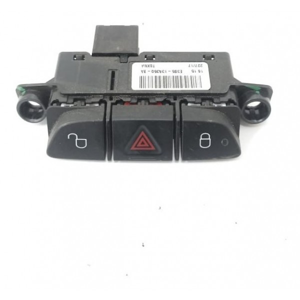 Botão Alerta Ford Ka 1.0 Hatch 2018 Preto