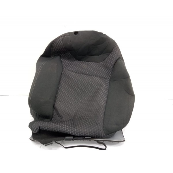 Capa Encosto Banco Dianteiro Esquerdo C4 Lounge 2014 Preto