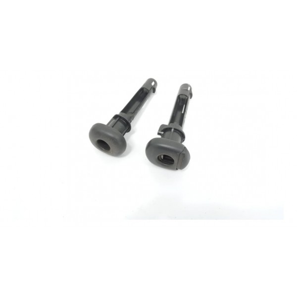 Par Trava Encosto Cabeça Traseiro Central Logan 1.0 2018 Preto