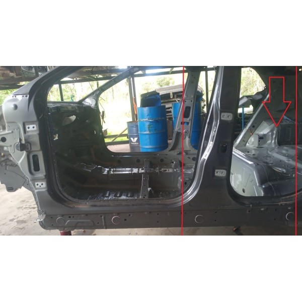 Coluna T Esquerda Citroen C4 Cactus 2022