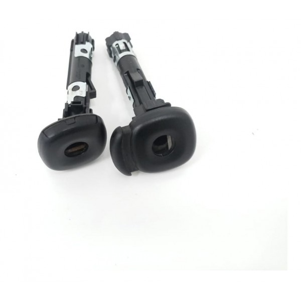 Par Trava Encosto Cabeça Traseiro Direit Compass Diesel 2018 Preto