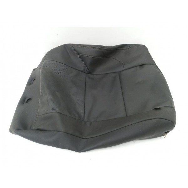 Capa Encosto Banco Traseiro Esquerdo Renault Fluence 2015 Preto