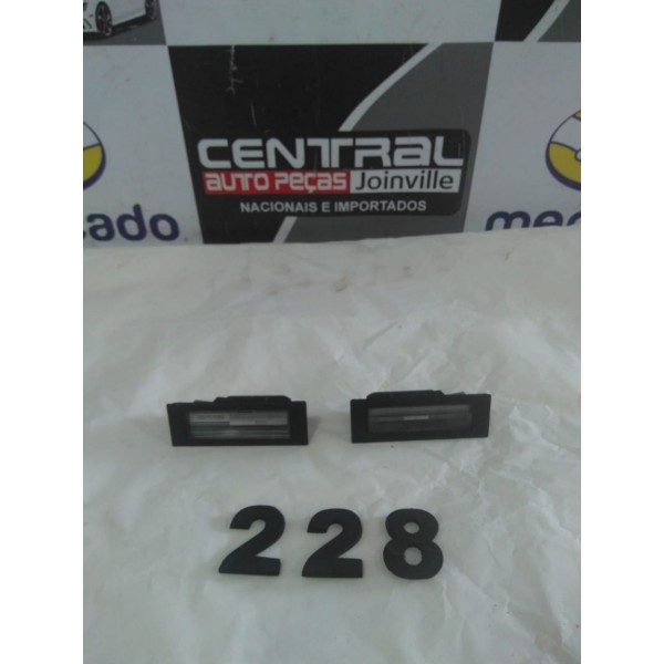 Par Luzes Placa Jeep Renegade