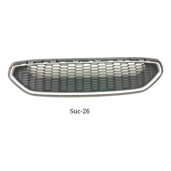 Grade Frontal Parachoque Dianteiro Ford Ka 1.0 2017-18 Preto