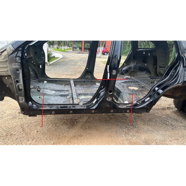 Coluna T Com Caixa Ar Honda Crv 2010 Esquerda