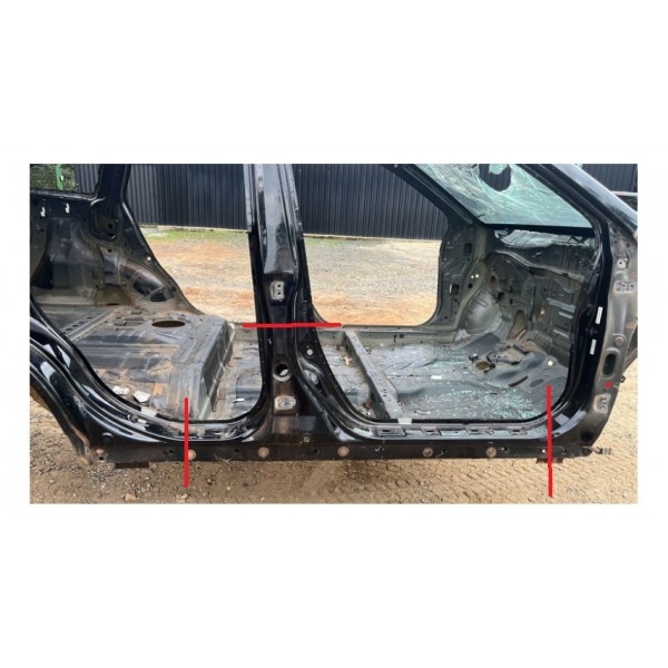 Coluna T Com Caixa Ar Honda Crv 2010 Direita