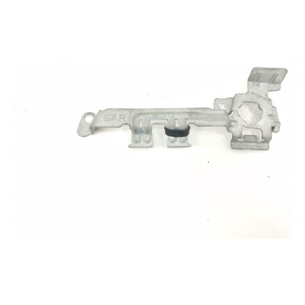 Suporte Maçaneta Porta Diant Direita Honda Civic Lx 1.7 2004 Preto Dianteira