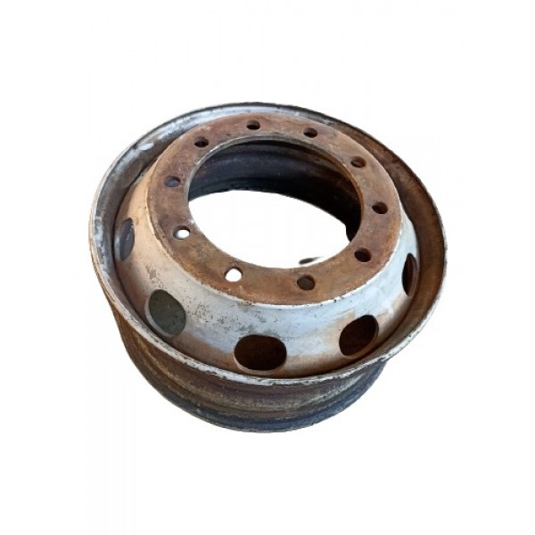 Roda Ferro Mercedes-benz Axor 1933 2012 N1 Prata