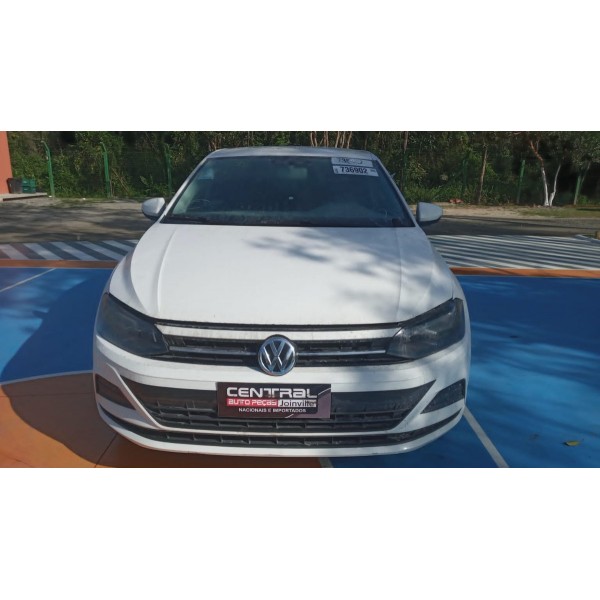 Sucata Volkswagen Virtus 1.6 Msi 2021 Manual 40.000 Km