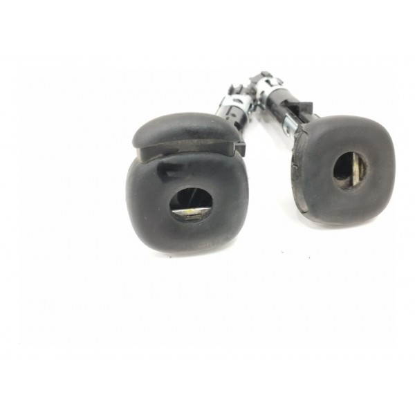 Par Trava Encosto Cabeça Traseiro Esquerdo Fiat Toro 2017 Preto