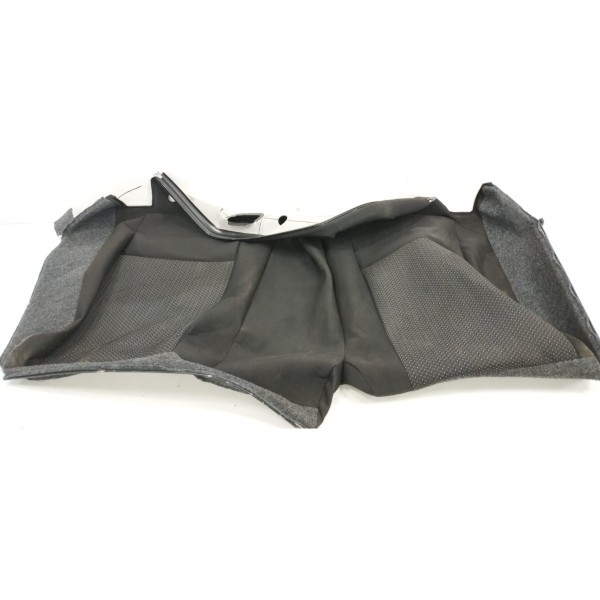 Capa Encosto Banco Traseiro Vw Virtus Msi 2021 Preto