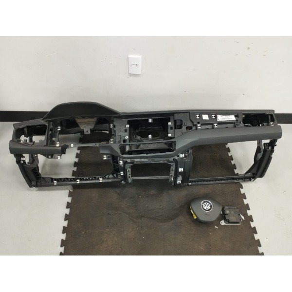 Kit Capa Painel Vw Virtus Msi 2021 Preto