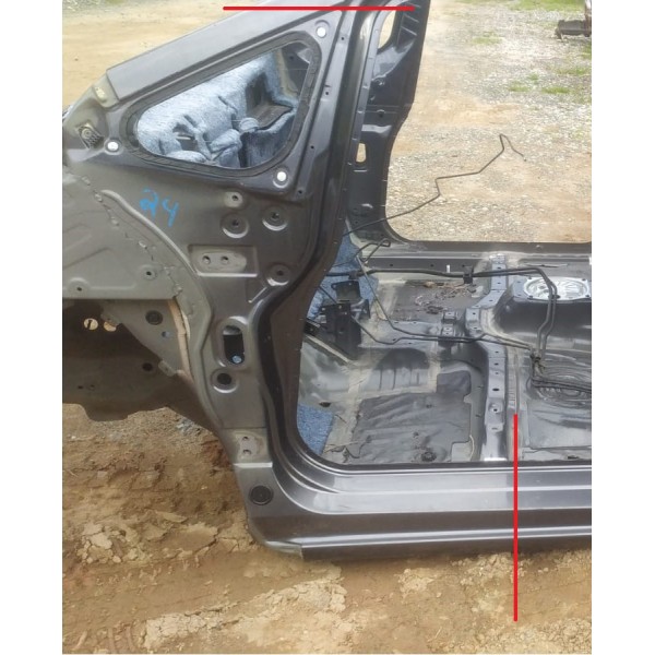 Coluna De Porta Esquerda Honda Fit 2018