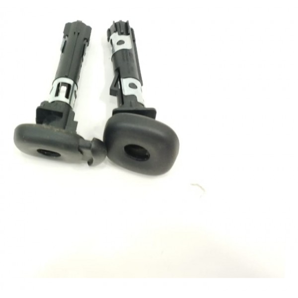 Trava Encosto Cabeça Traseiro Esquerdo Jeep Compass 2020 Preto