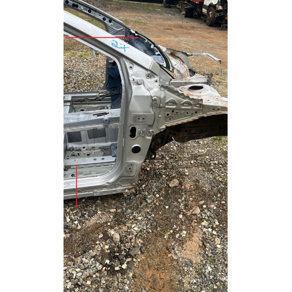 Coluna Porta Dianteira Direita Toyota Corolla Xei 2022