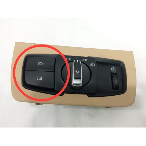 Comando Chave Botão Luz Bmw 320i 2015 106611214 Detalhe