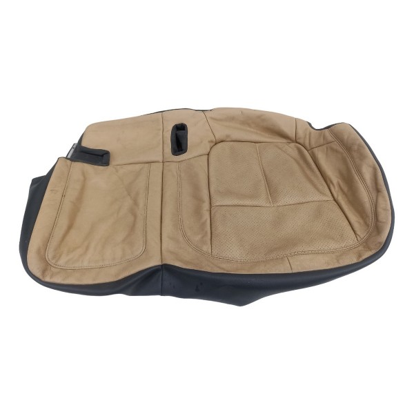 Capa Assento Banco Traseiro Esquerdo Porsche Cayenne 2017 Bege