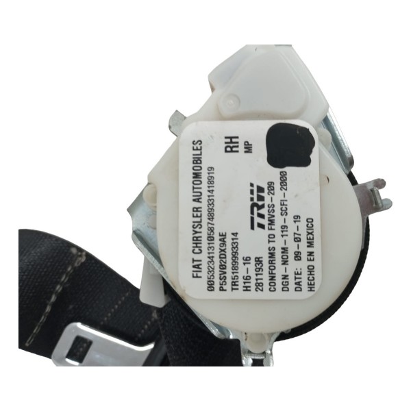 Cinto Traseiro Direito Jeep Compass Gasolina 2020