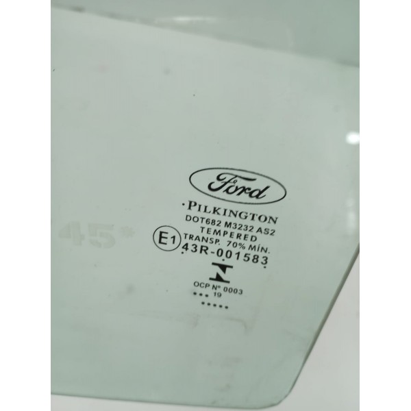 Vidro Porta Dianteiro Esquerdo Ford Ka 1.0 3cc 2020